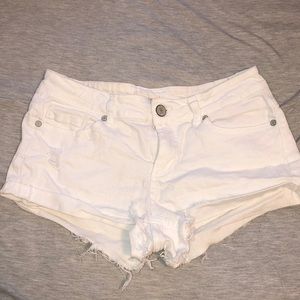 White Shorts